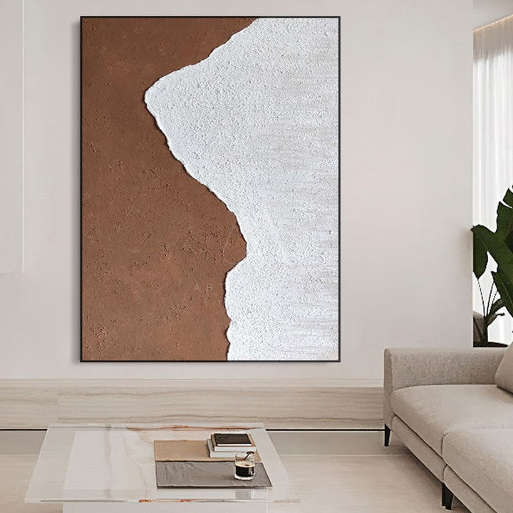 Rockaway Minimalist Abstract Oil Painting