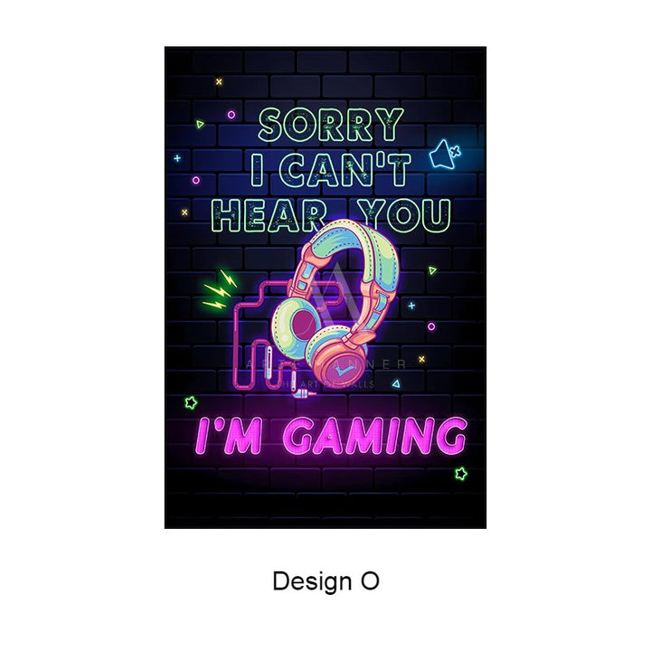 Hypersonic Cyberpunk Wall Art
