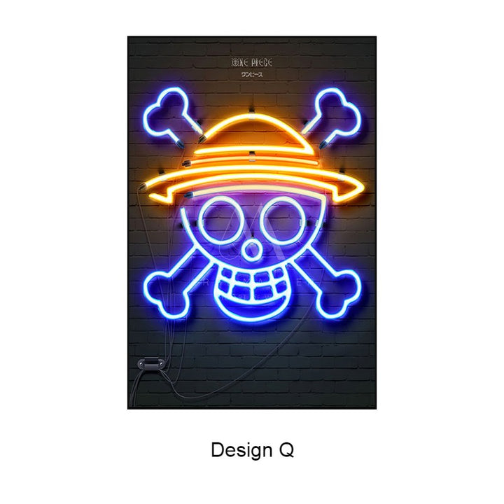 Hypersonic Cyberpunk Wall Art