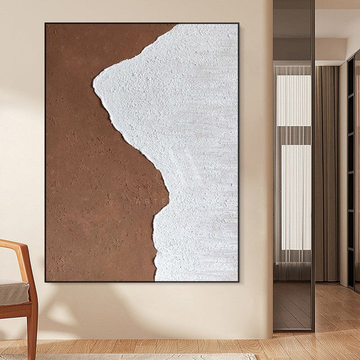 Rockaway Minimalist Abstract Oil Painting