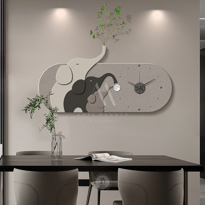 Kinfolk 3D Wall Art Clock