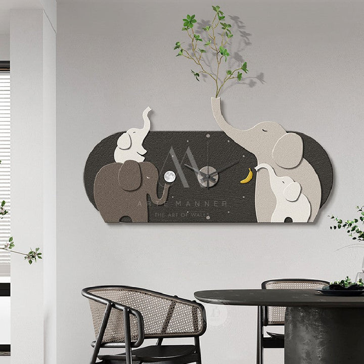 Kinfolk 3D Wall Art Clock