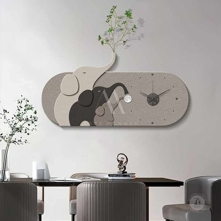 Kinfolk 3D Wall Art Clock