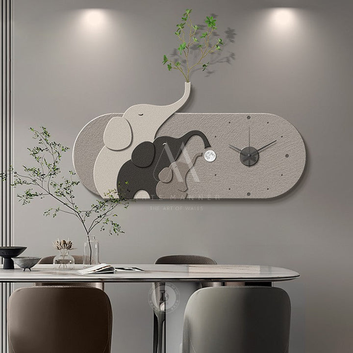 Kinfolk 3D Wall Art Clock