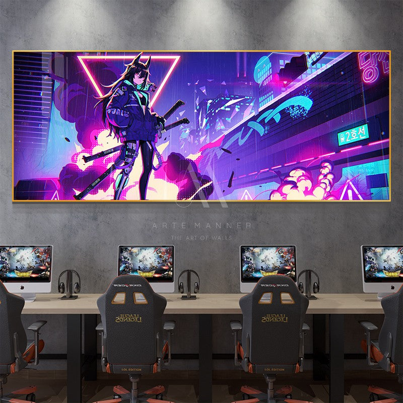Multiverse Cyberpunk Wall Art
