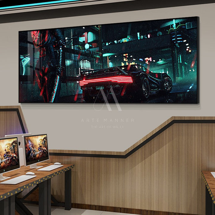 Multiverse Cyberpunk Wall Art