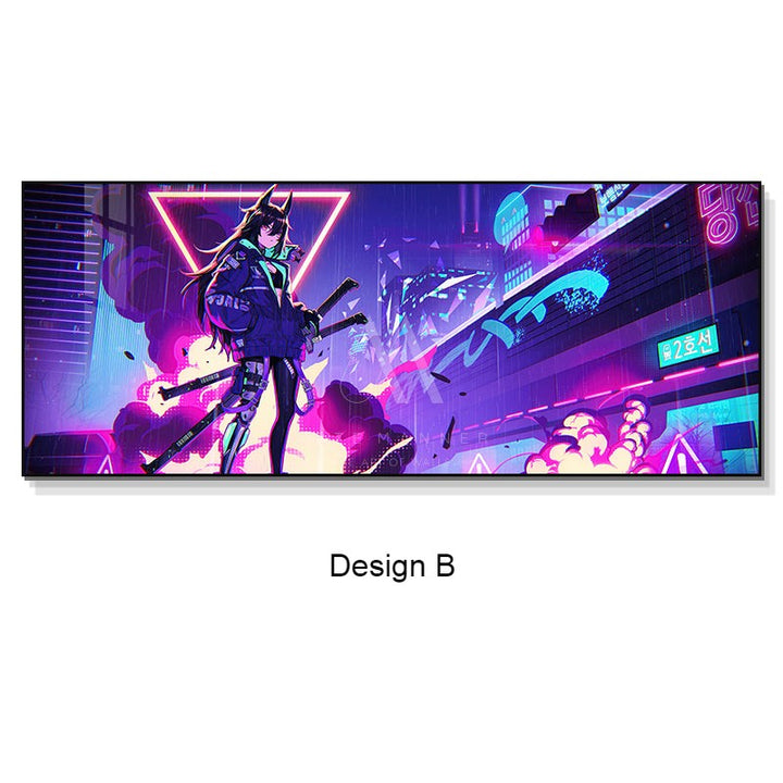 Multiverse Cyberpunk Wall Art