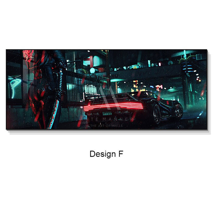 Multiverse Cyberpunk Wall Art
