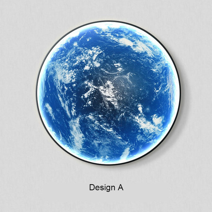 Warning From Nature Modern LED Wall Art