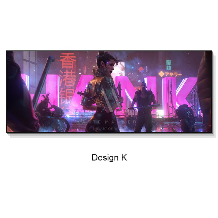 Multiverse Cyberpunk Wall Art