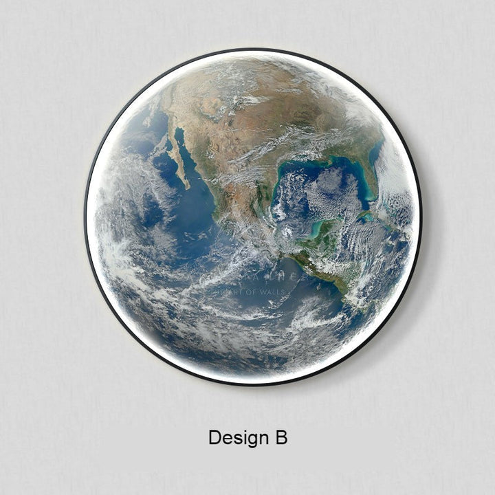 Warning From Nature Modern LED Wall Art