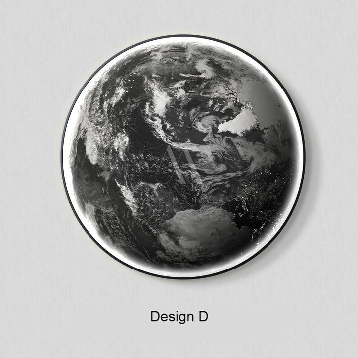 Warning From Nature Modern LED Wall Art