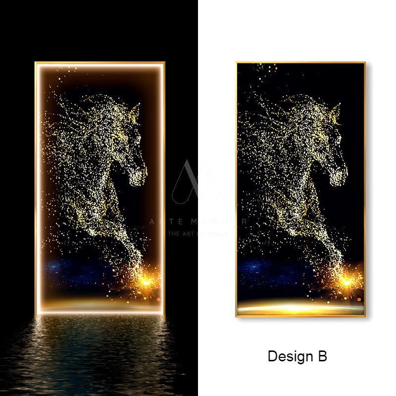 The Gaze of the Forest Modern Wall Art