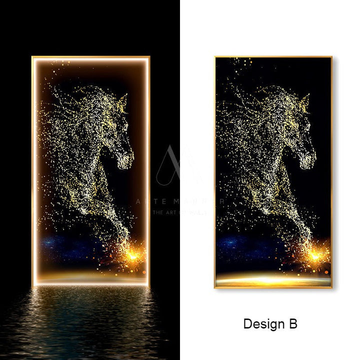 The Gaze of the Forest Modern Wall Art