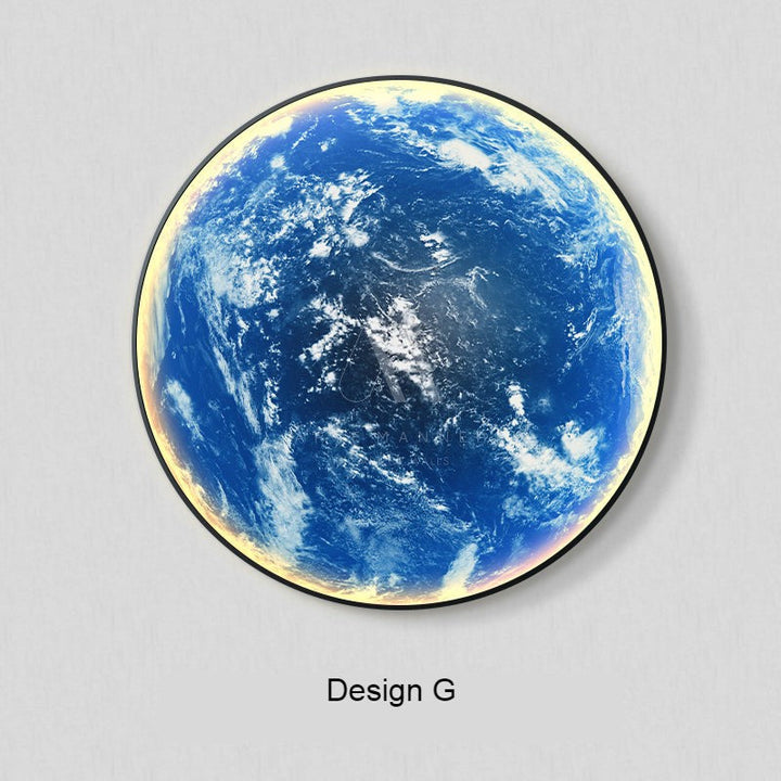 Warning From Nature Modern LED Wall Art