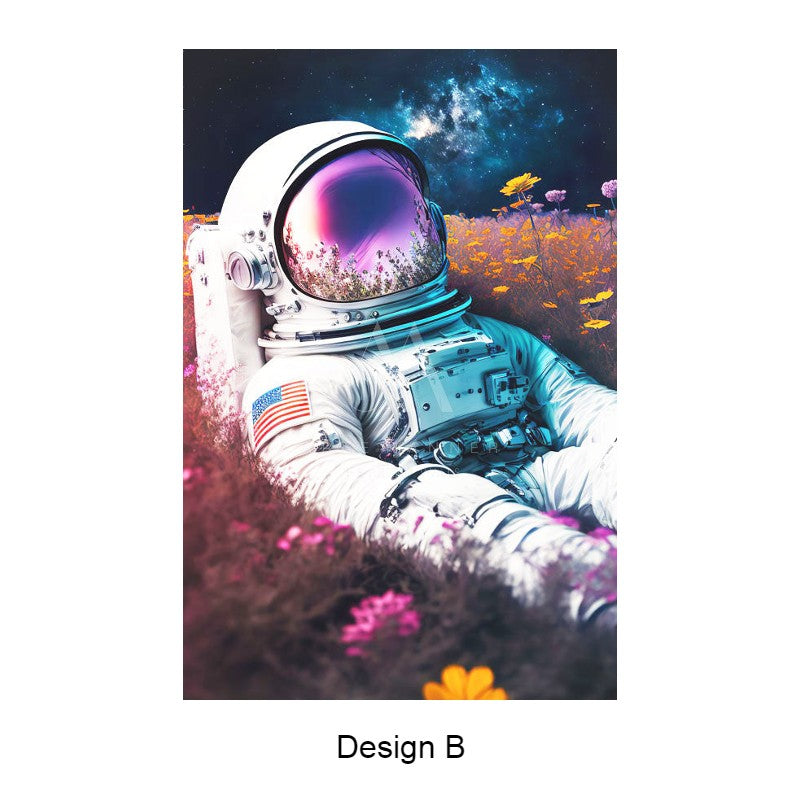 Anti-Gravity Cyberpunk Wall Art