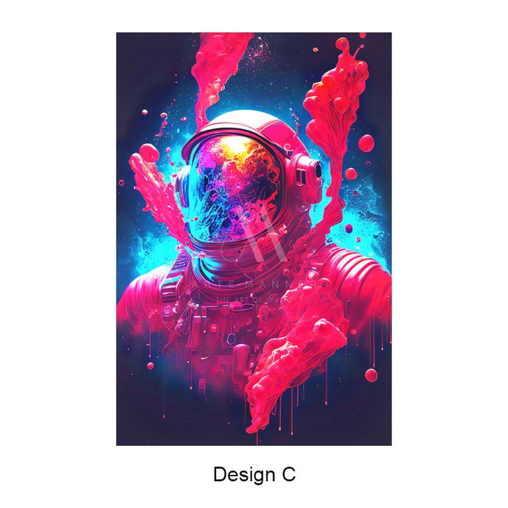 Anti-Gravity Cyberpunk Wall Art