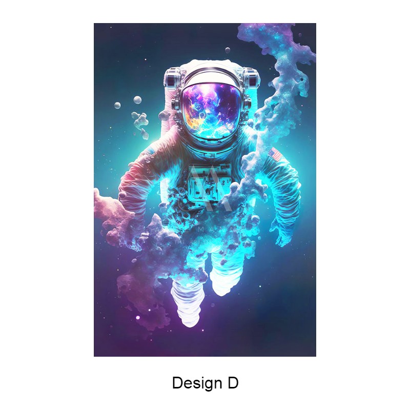 Anti-Gravity Cyberpunk Wall Art