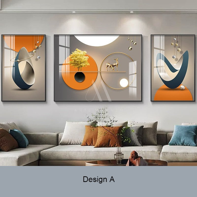The Beauty of Passion Modern Wall Art