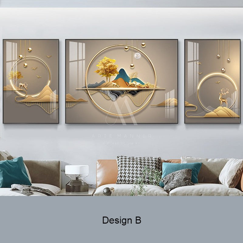 The Beauty of Passion Modern Wall Art