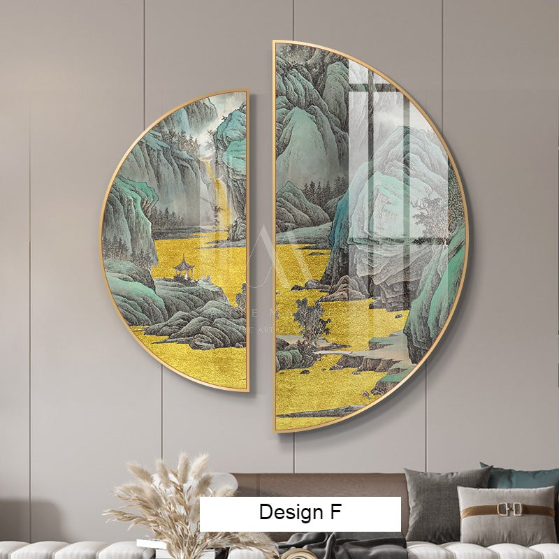 Uncovering the Machines Modern Wall Art (Set of 2)