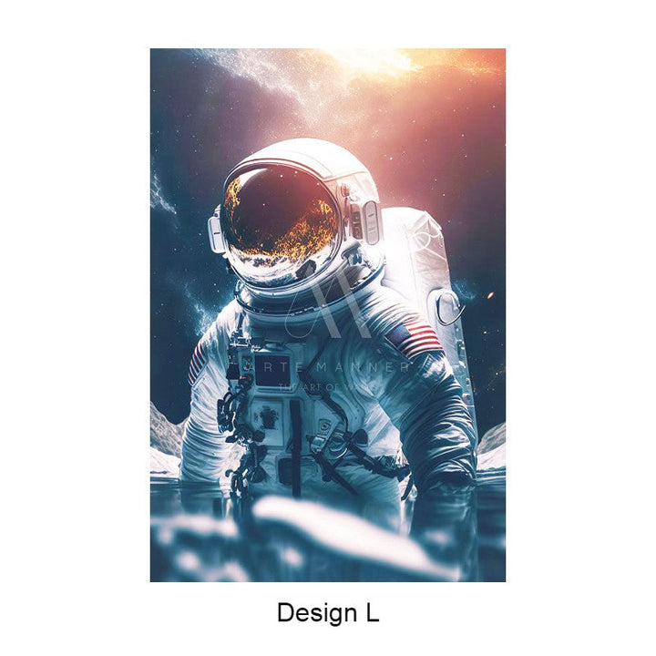 Anti-Gravity Cyberpunk Wall Art