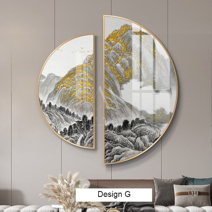 Uncovering the Machines Modern Wall Art (Set of 2)