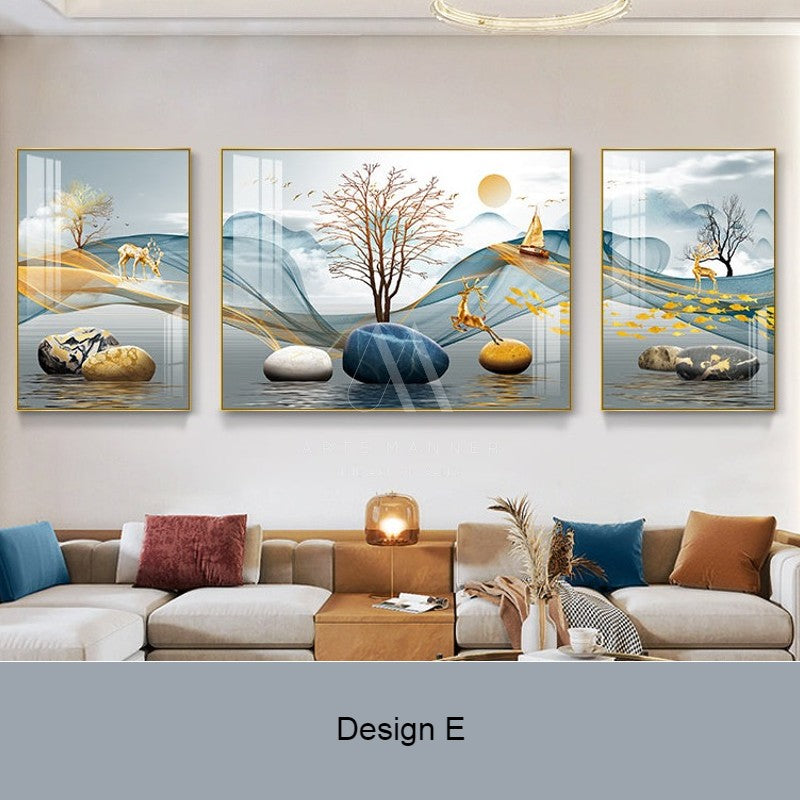 The Beauty of Passion Modern Wall Art
