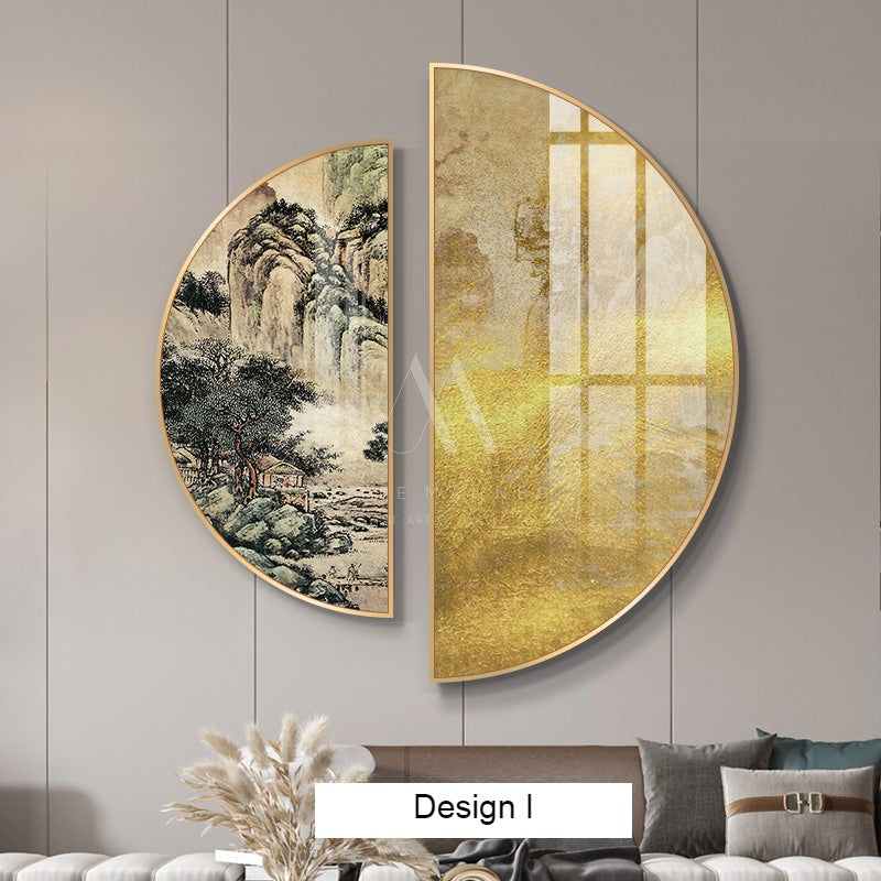 Uncovering the Machines Modern Wall Art (Set of 2)