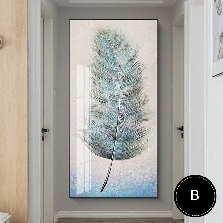 Serene Autumn Modern Wall Art