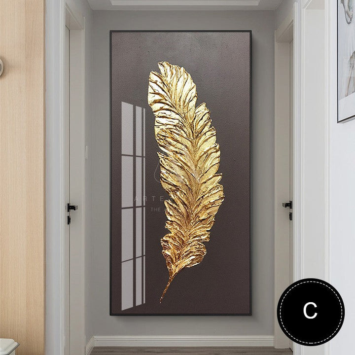 Serene Autumn Modern Wall Art