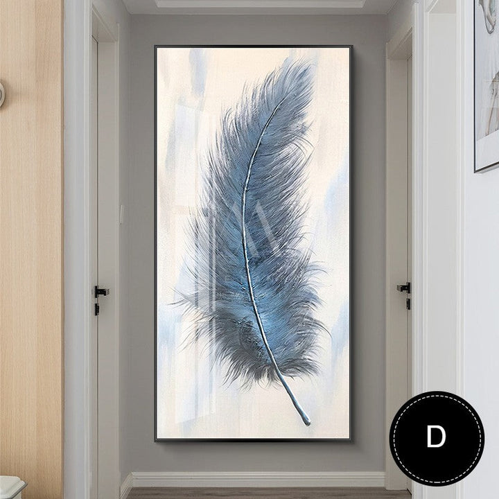 Serene Autumn Modern Wall Art