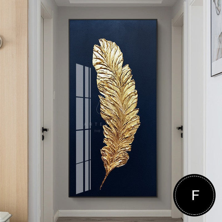 Serene Autumn Modern Wall Art