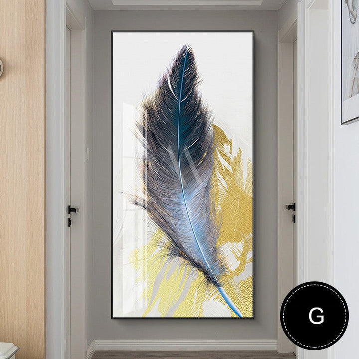 Serene Autumn Modern Wall Art