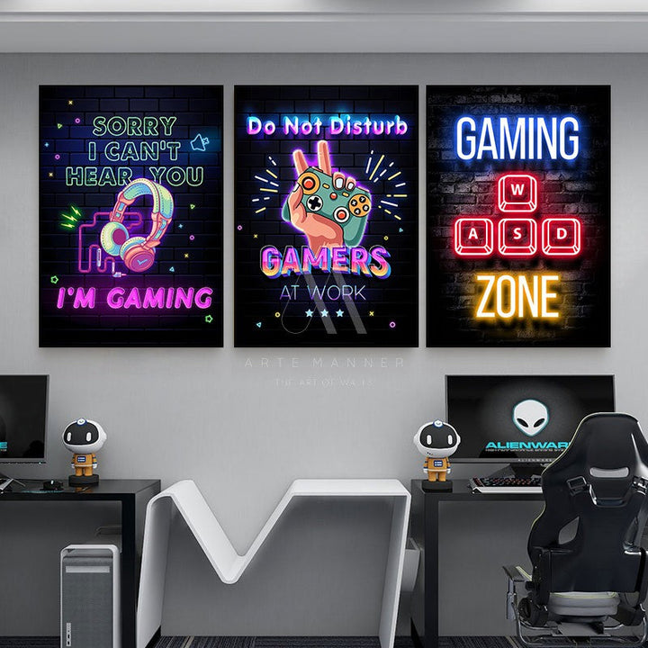Hypersonic Cyberpunk Wall Art