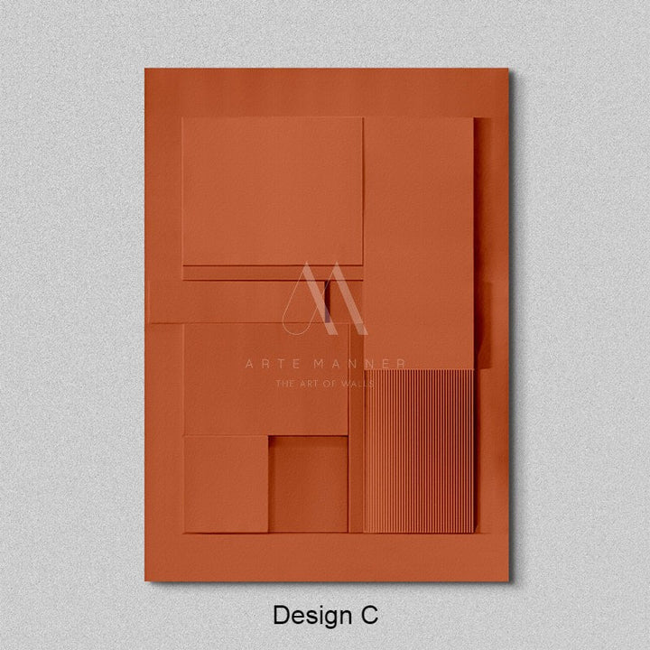 Enchanted Song Modern Abstract 3D Wall Art