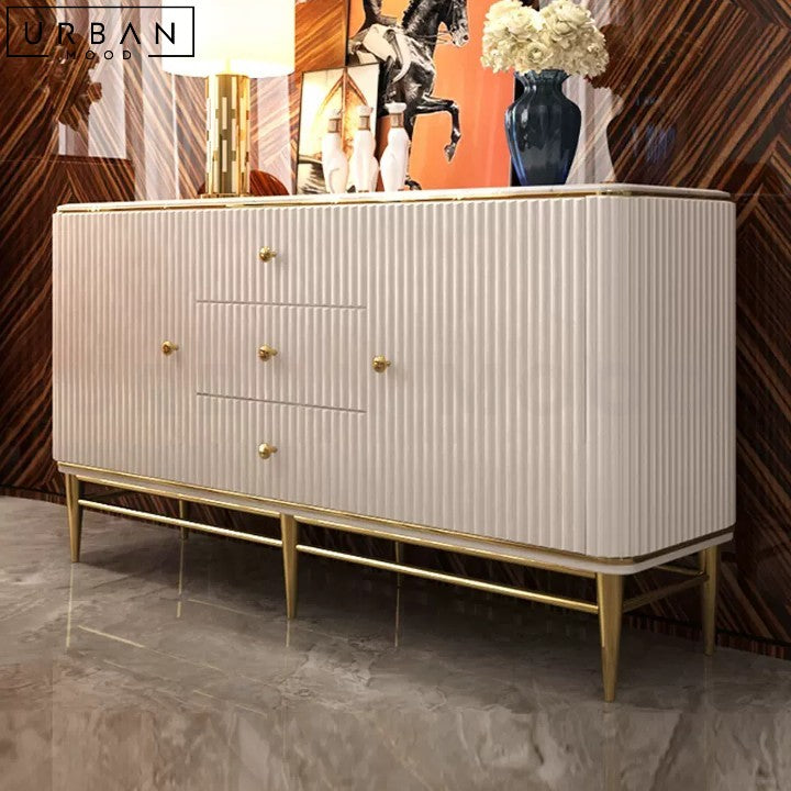 BRONZE Modern Marble Sideboard