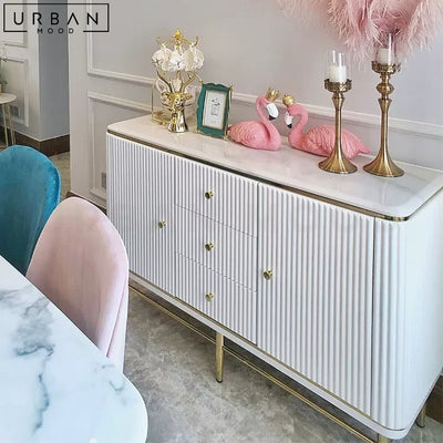 BRONZE Modern Marble Sideboard