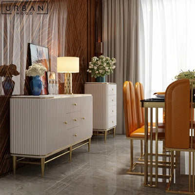 BRONZE Modern Marble Sideboard