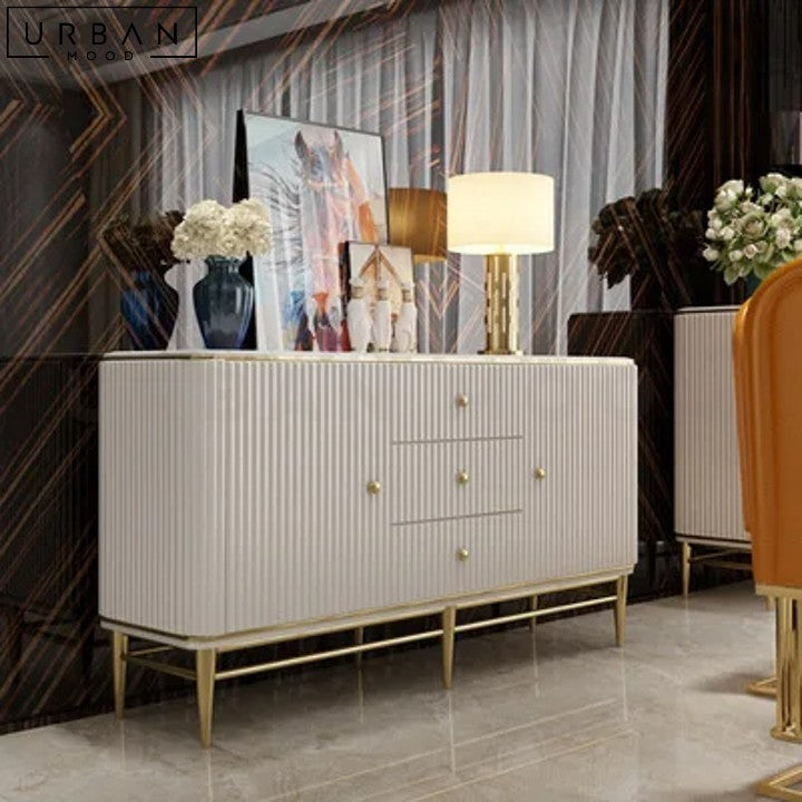 BRONZE Modern Marble Sideboard