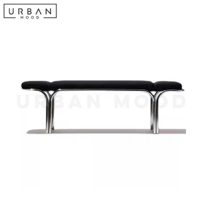 BACHER Modern Fabric Bench