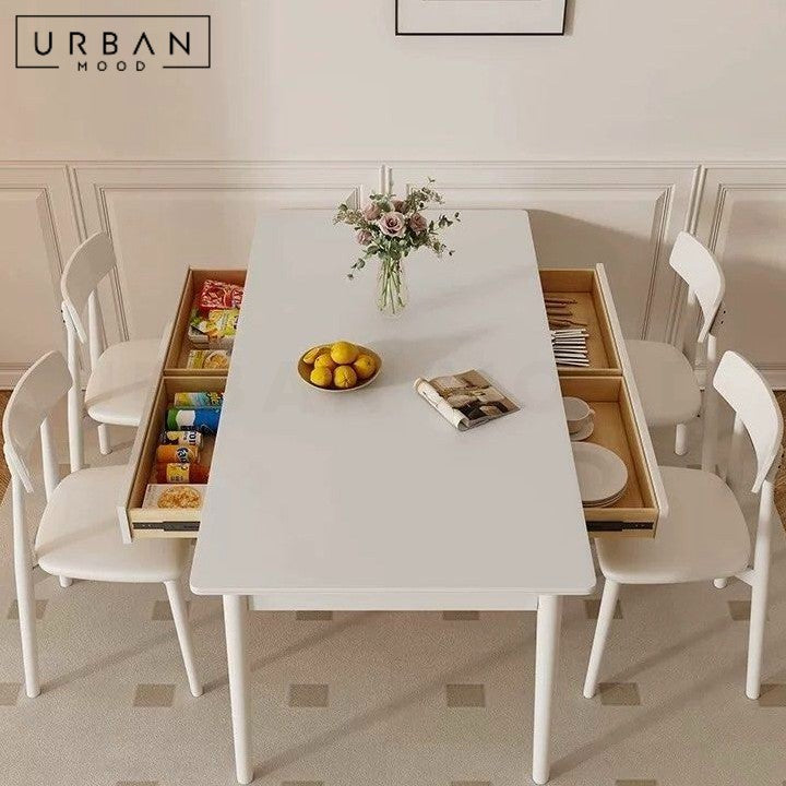DEWY Modern Sintered Stone Dining Table