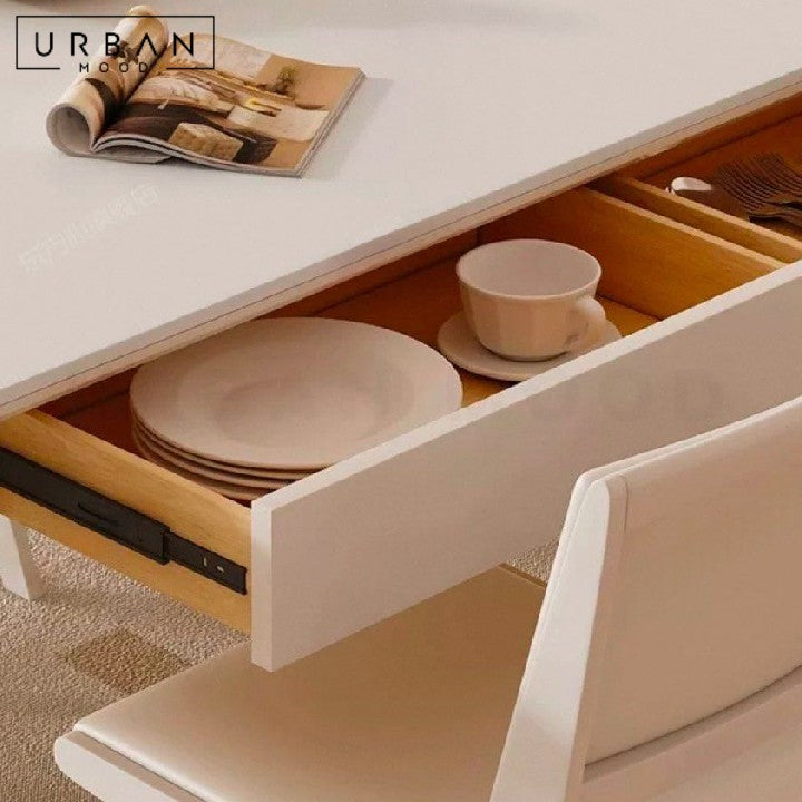 DEWY Modern Sintered Stone Dining Table
