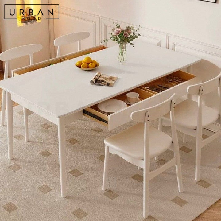 DEWY Modern Sintered Stone Dining Table