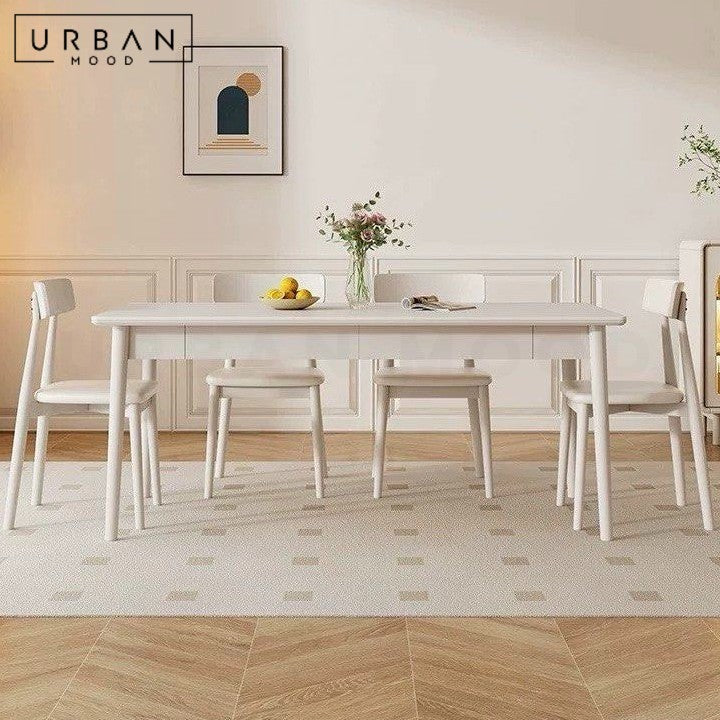 DEWY Modern Sintered Stone Dining Table