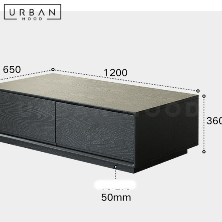 BAETS Modern Solid Wood TV Console