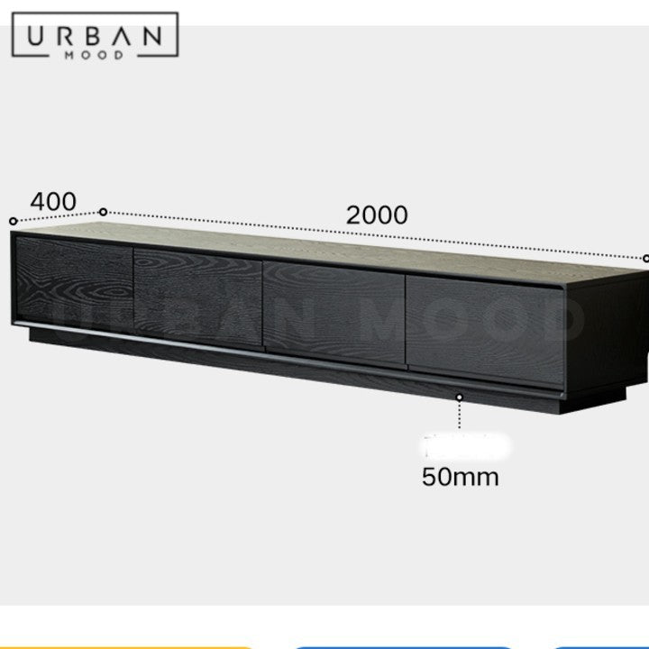 BAETS Modern Solid Wood TV Console