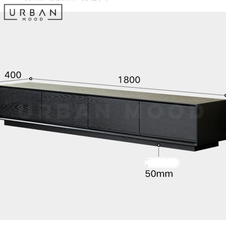 BAETS Modern Solid Wood TV Console