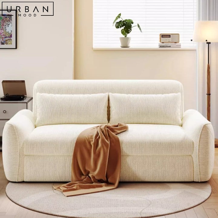 BAIRD Modern Electric Boucle Sofa Bed