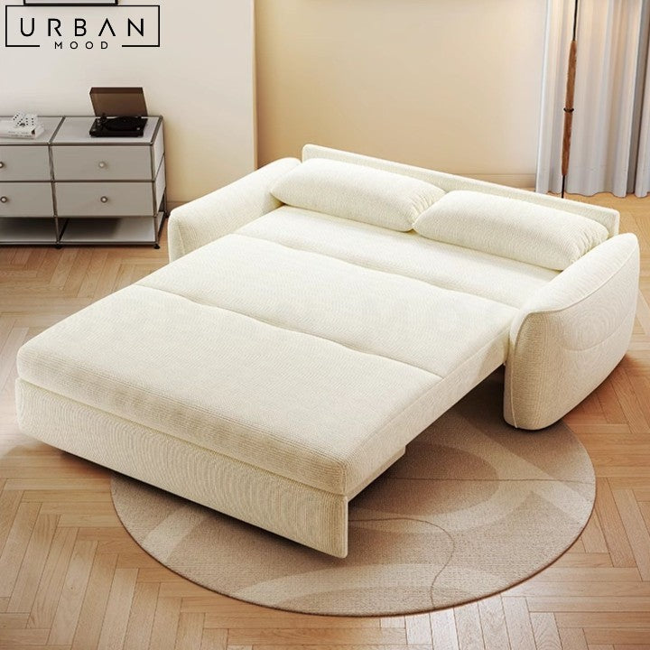 BAIRD Modern Electric Boucle Sofa Bed